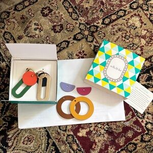 Stylish Customizable Earring Set - Multicolor